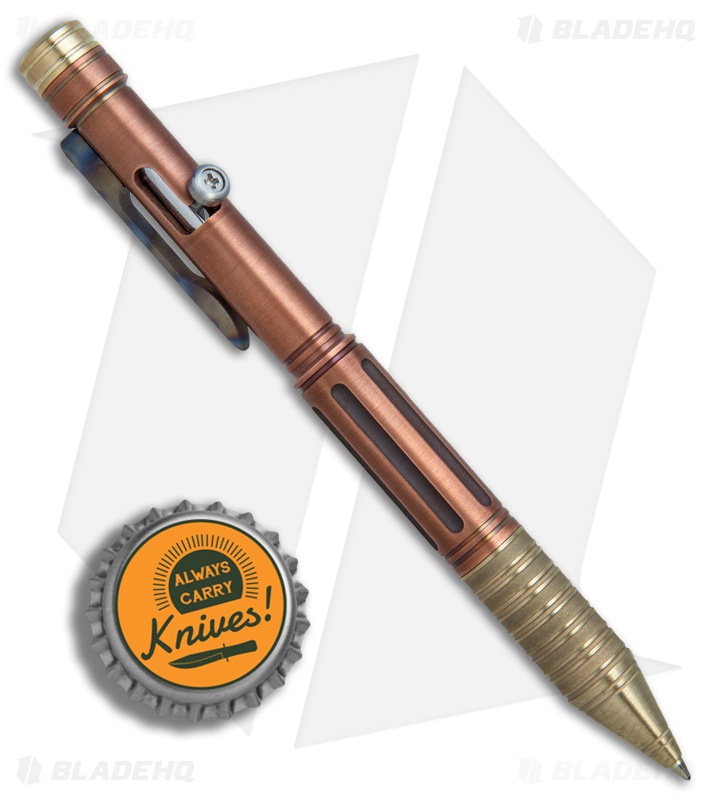 Sergey Rogovets Custom Bolt-Action Pen - Copper/Brass