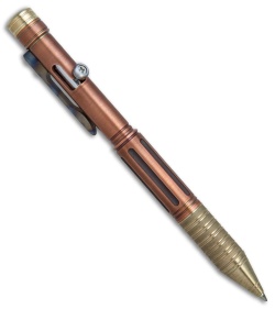 Sergey Rogovets Custom Bolt-Action Pen - Copper/Brass