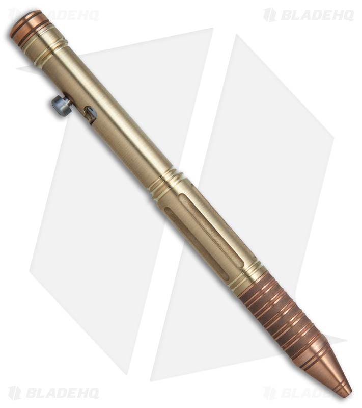 Sergey Rogovets Custom Bolt-Action Pen - Brass/Copper 