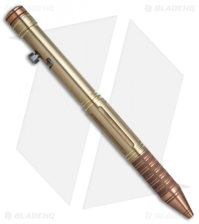 Sergey Rogovets Custom Bolt-Action Pen - Brass/Copper 