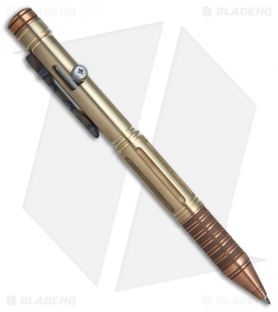 Sergey Rogovets Custom Bolt-Action Pen - Brass/Copper 