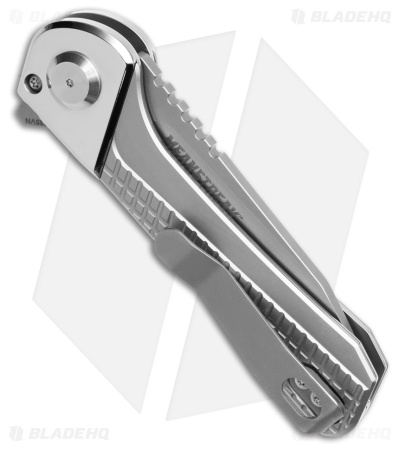 Sharps Bros. Meanstreak Button Lock Knife Stainless Steel/Titanium (3" SW)
