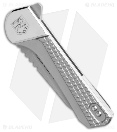 Sharps Bros. Meanstreak Button Lock Knife Stainless Steel/Titanium (3" SW)