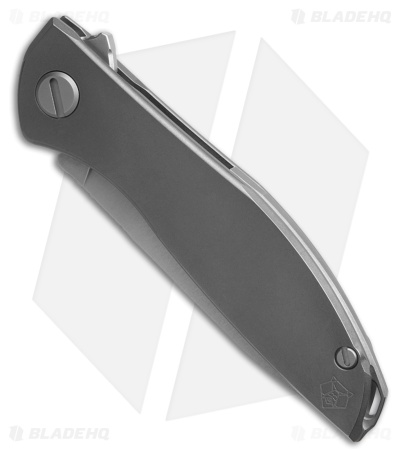 Shirogorov Knives NeOn Lite Frame Lock Knife Titanium (3.25" SW Elmax)