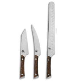 Benchmark Kitchen 6-Piece Black Ceramic Knife Set - Blade HQ