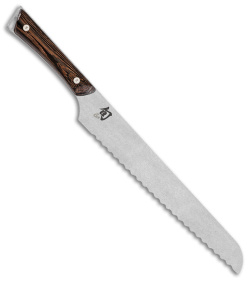 Shun Kanso 9&quot; Bread Knife Tagayasan Wood | 153754