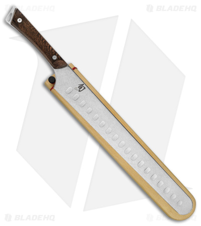 Shun Kanso 12" Hollow Ground  Brisket Kitchen Knife Wenge Wood