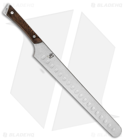 Shun Kanso 12" Hollow Ground  Brisket Kitchen Knife Wenge Wood