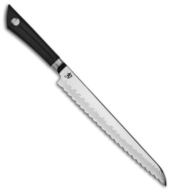 Shun Sora 9"  Kitchen Bread Knife Black Polymer