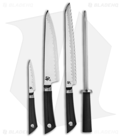 Shun Sora Five-Piece Student Kitchen Knife Set VBS0499