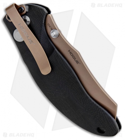 Hogue Sig Sauer EX-04 Wharncliffe Folding Knife Black G-10 (3.5" FDE) 36460