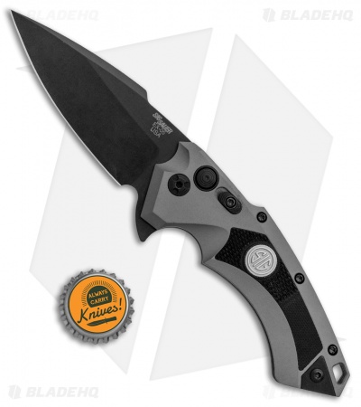 Hogue Sig Sauer X5 Spear Point Flipper Knife Gray (3.5" Black) 36572