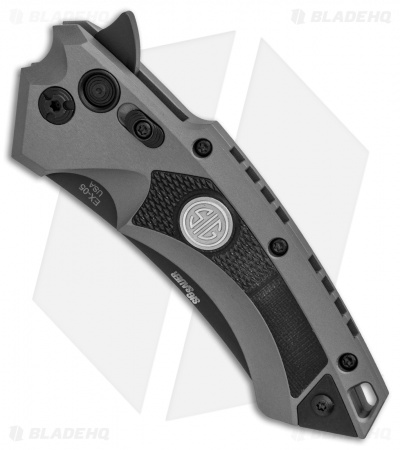 Hogue Sig Sauer X5 Wharncliffe Flipper Knife Black (3.5" Black) 36562