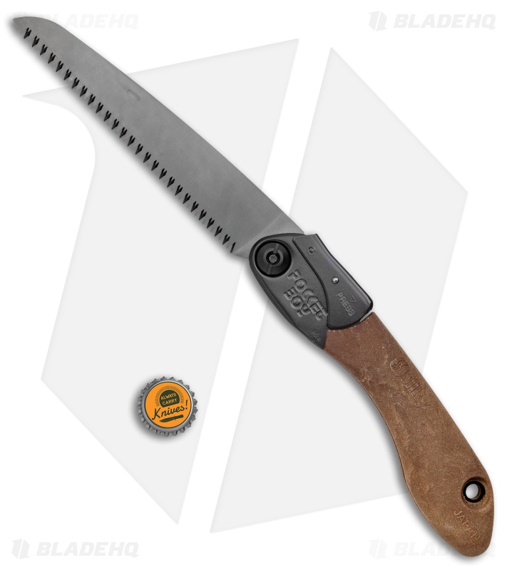 Silky Pocketboy Curve Outback Edition Folding Saw - Brown Arbor Composite