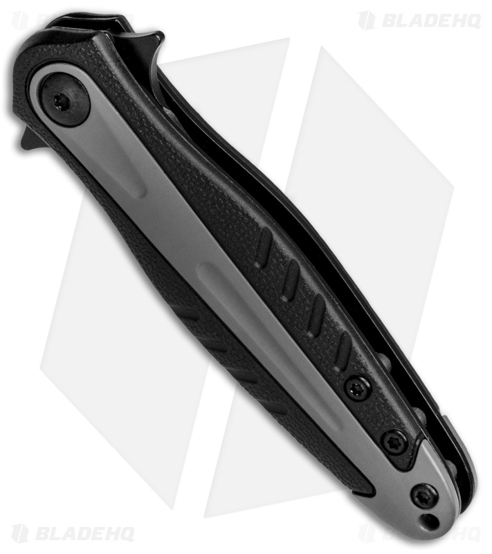 M&P Shield Dagger Liner Lock Knife Gray/Black (2.6" Black) 1085892