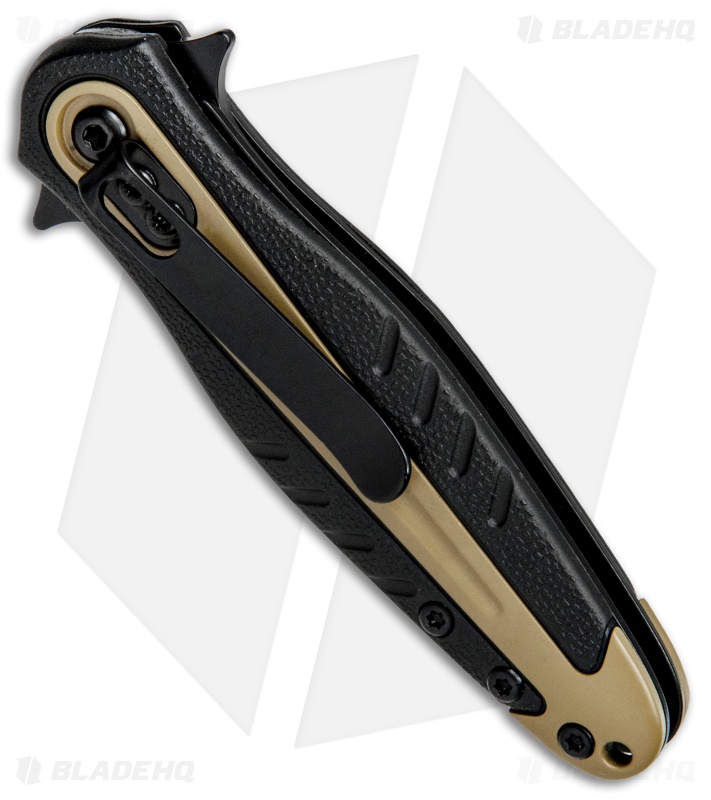 M&P Shield Dagger Liner Lock Knife Gray/Tan (2.6" Black) 1085894