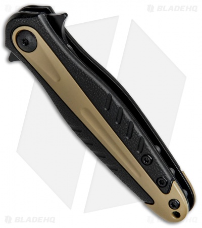 M&P Shield Dagger Liner Lock Knife Gray/Tan (2.6" Black) 1085894