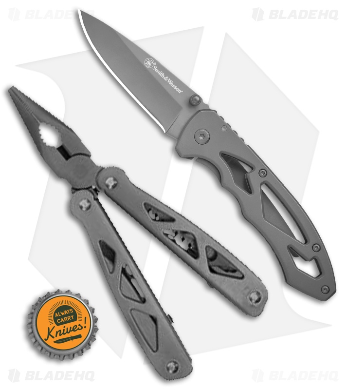 Smith & Wesson Frame Lock Knife & Multi-Tool Combo 1131871