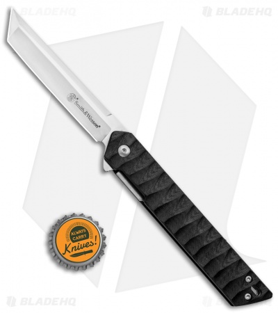 Smith & Wesson 24/7 Tanto 8cr13MoV Black G-10 (3.5" Satin)