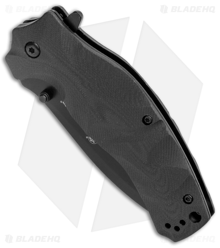 Smith & Wesson Black Ops Recurve Spring Assisted Knife (3.25" Black)