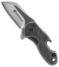 Smith & Wesson Drive Flipper Frame Lock Knife Gray SW Stainless Steel (1.5" SW)