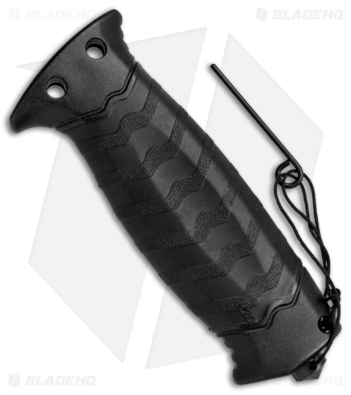 M&P Grip Swap Fixed Blade Knife (5" Black Serr) 1085886