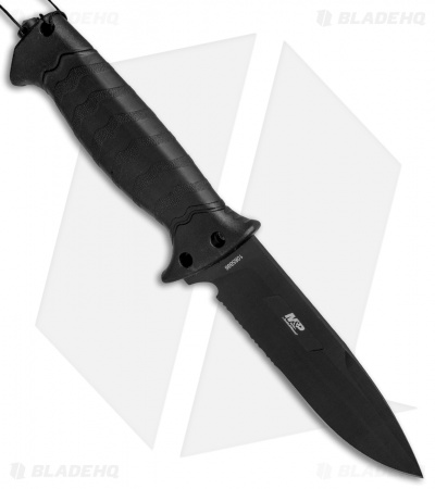 M&P Grip Swap Fixed Blade Knife (5" Black Serr) 1085886