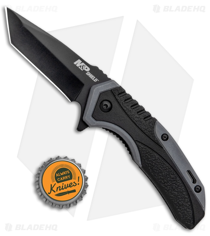 Smith & Wesson M&P Shield Spring Assisted Knife Gray (2.8" Blade)