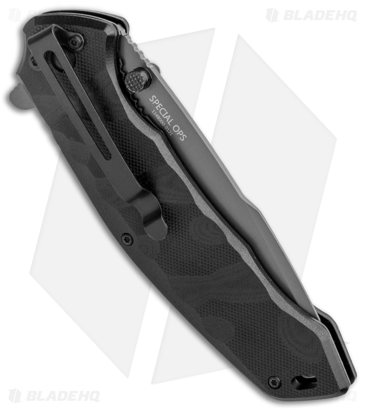 Smith & Wesson M&P Special Ops Spring Assisted Knife G-10 (3.9" Gray)