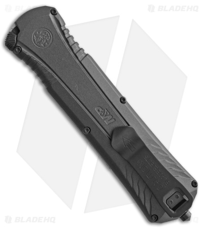 Smith & Wesson M&P OTF Spring Assisted Spear Point Knife Gray (3.25" Black)