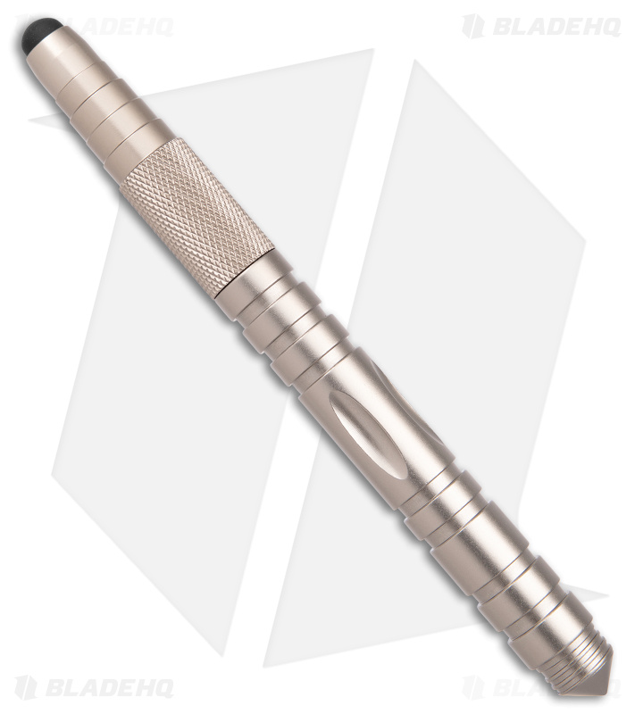 Smith & Wesson Tactical Pen + Stylus Silver Aluminum SWPEN3S