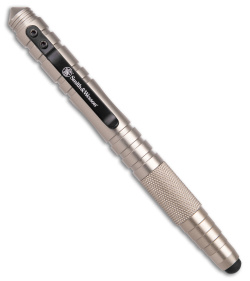 Smith & Wesson Tactical Pen + Stylus Silver Aluminum SWPEN3S