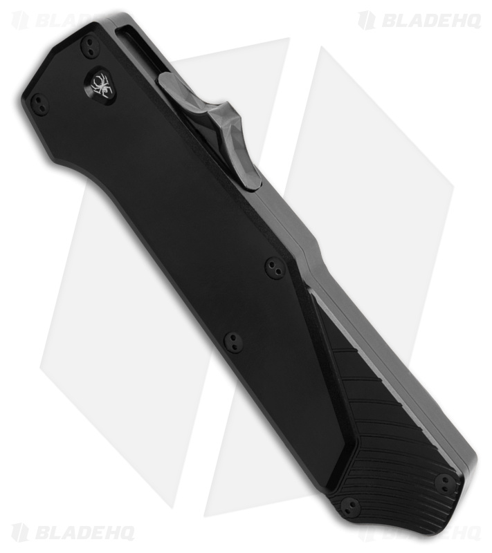 Southern Grind Arachnid OTF Automatic Knife Black Aluminum (3.25" Black)
