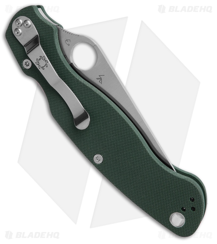 Spyderco Military 2 Compression Lock Knife FGR G-10 (4" Satin 204P) C36GPFG2