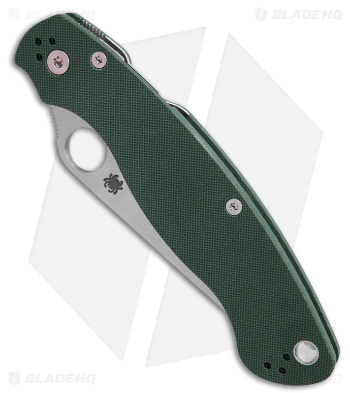 Spyderco Military 2 Compression Lock Knife FGR G-10 (4" Satin 204P) C36GPFG2