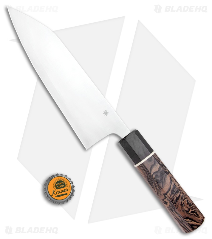 Spyderco Murray Carter Itamae - Bunka Bocho Chef's Knife (7.75" Satin) K18GPBNBK