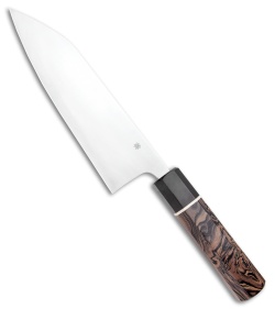 Spyderco Murray Carter Itamae - Bunka Bocho Chef's Knife (7.75" Satin) K18GPBNBK