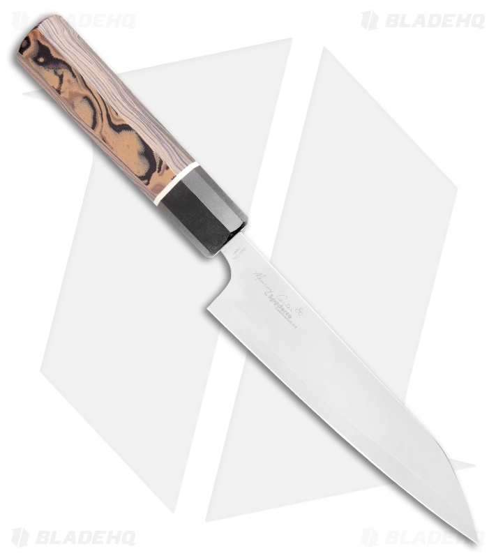 Spyderco Murray Carter Itamae - Funayuki Chef Knife (6.375" Satin) K16GPBNBK