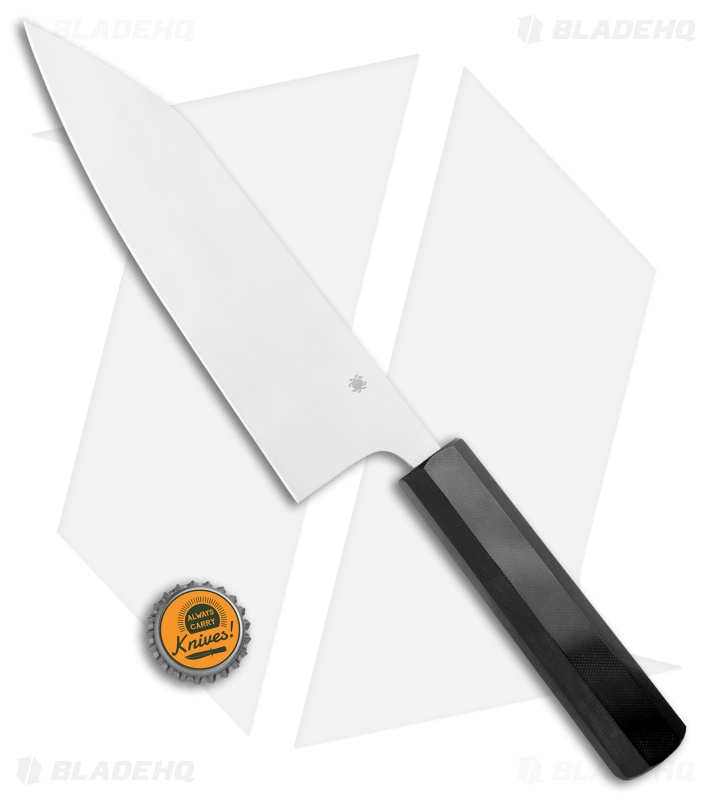 Spyderco Murray Carter Wakiita - Bunka Bocho Chef's Knife (7.75" Satin) K18GP 