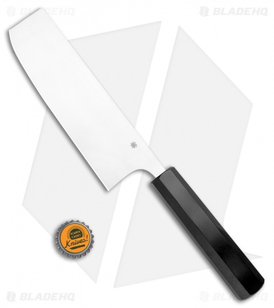 Spyderco Murray Carter Wakiita - Nakiri Cleaver Knife (7.25" Satin) K17GP