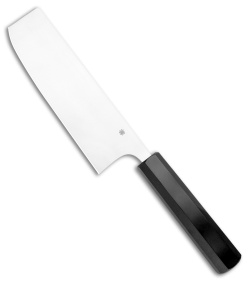 Spyderco Murray Carter Wakiita - Nakiri Cleaver Knife (7.25&quot; Satin) K17GP | 118801