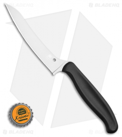 Spyderco Z-Cut Lightweight Black Pointed (4.5" Satin) K14PBK