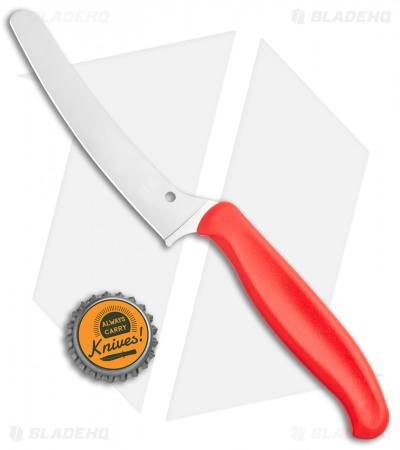 Spyderco Z-Cut Lightweight Red Blunt Tip (4.3" Satin) K13PRD