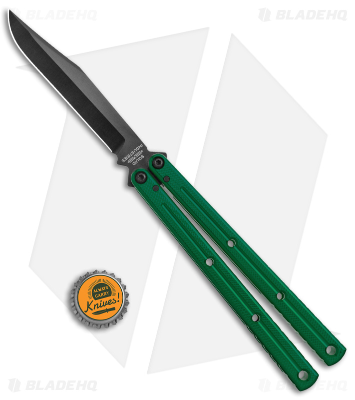 Squid Industries Krake Raken V2.5 Knife Green - Blade HQ