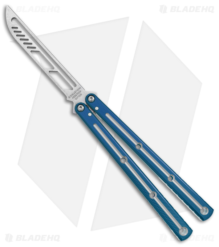 Squid Industries Krake Raken Butterfly Trainer V2.5 Blue DT (4.4" SW)