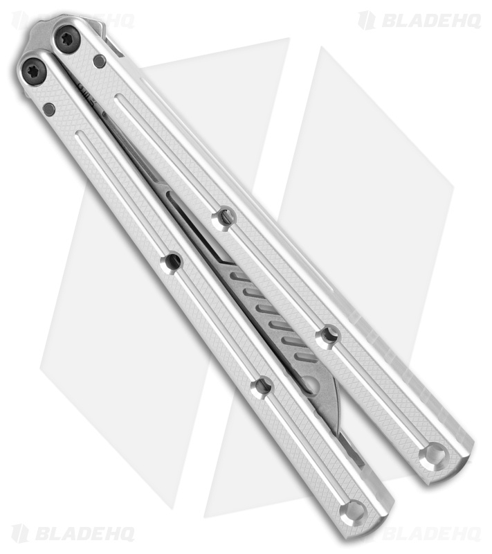 squid industries Squiddy-B バタフライナイフ Swordfish (Silver Blade) | Squid Industries Trainer