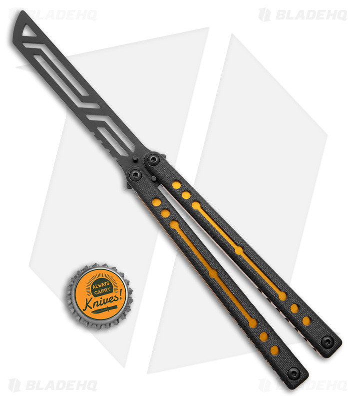 Squid Ind Nautilus Balisong Knife V2 Black (4