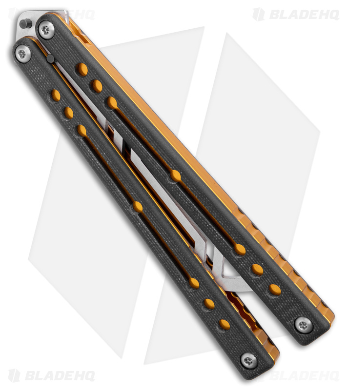 Squid Ind Nautilus Balisong Knife V2 Black (4