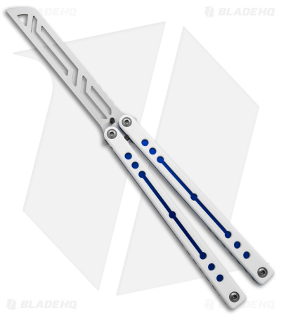 Squid Industries Nautilus Balisong Trainer V2 Blue-Blade HQ