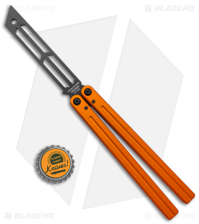 スポーツトイ・アクショントイ SQUID INDUSTRIES \"Triton inked red\" Inked Squidtrainer V4 Balisong Butterfly Knife Trainer | Squid